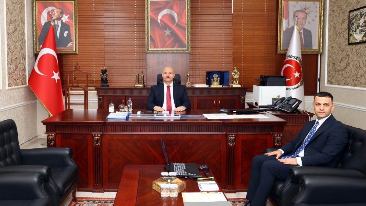Adıyaman Valisi Abdullah Küçük’ten İl Özel İdaresi’ne çalışma ziyareti