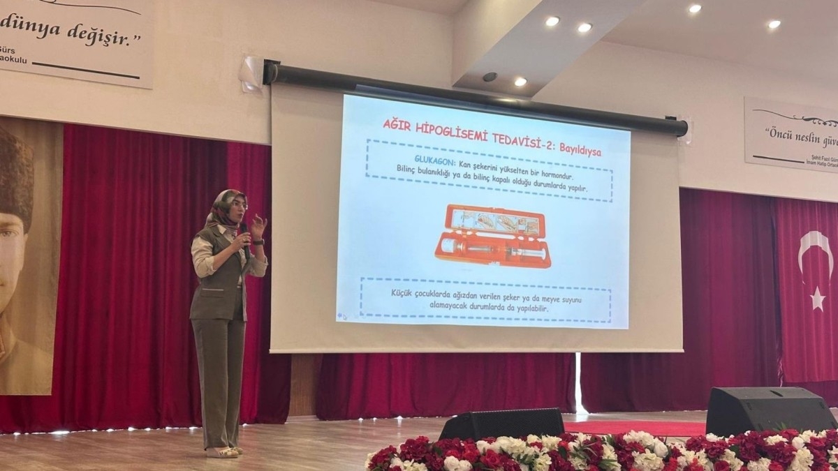 Adıyaman’da ‘Tip 1 Diyabet ve Okulda Sağlık’ eğitimi düzenlendi