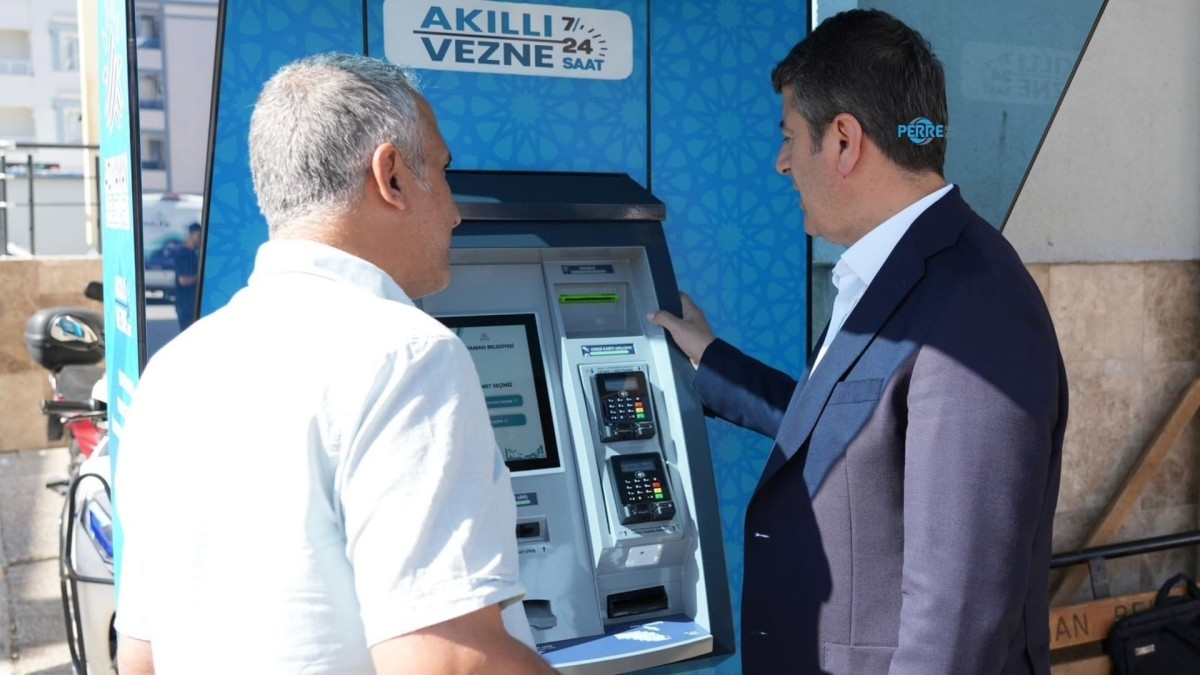 Adıyaman'da Akıllı Vezne uygulaması 8 noktada hizmete girdi
